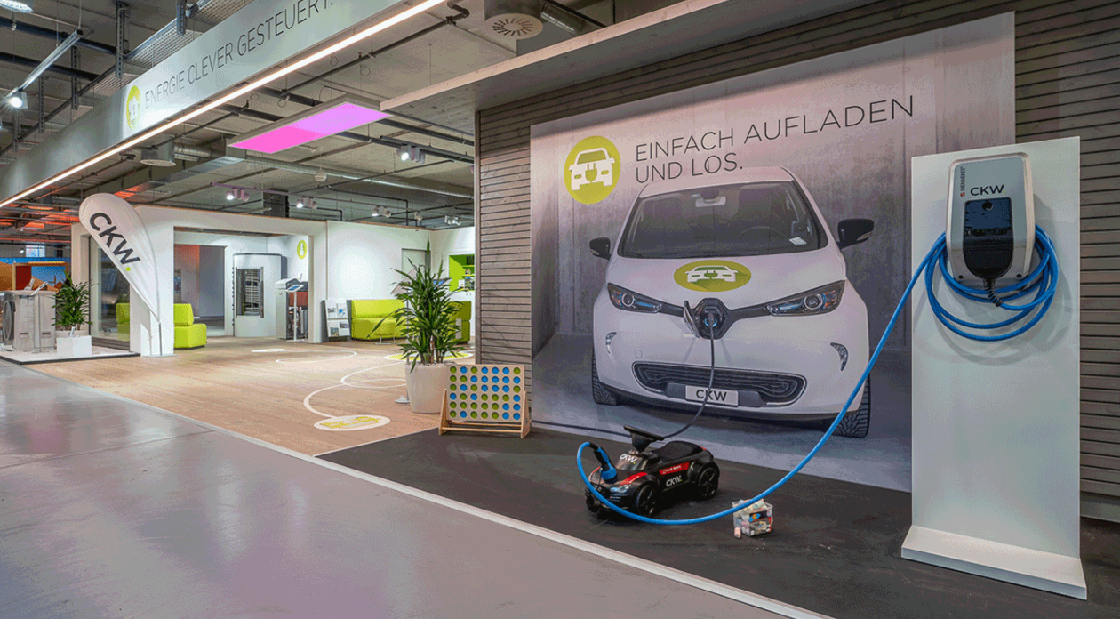 CKW Smart Energy. Ladestation Elektroauto