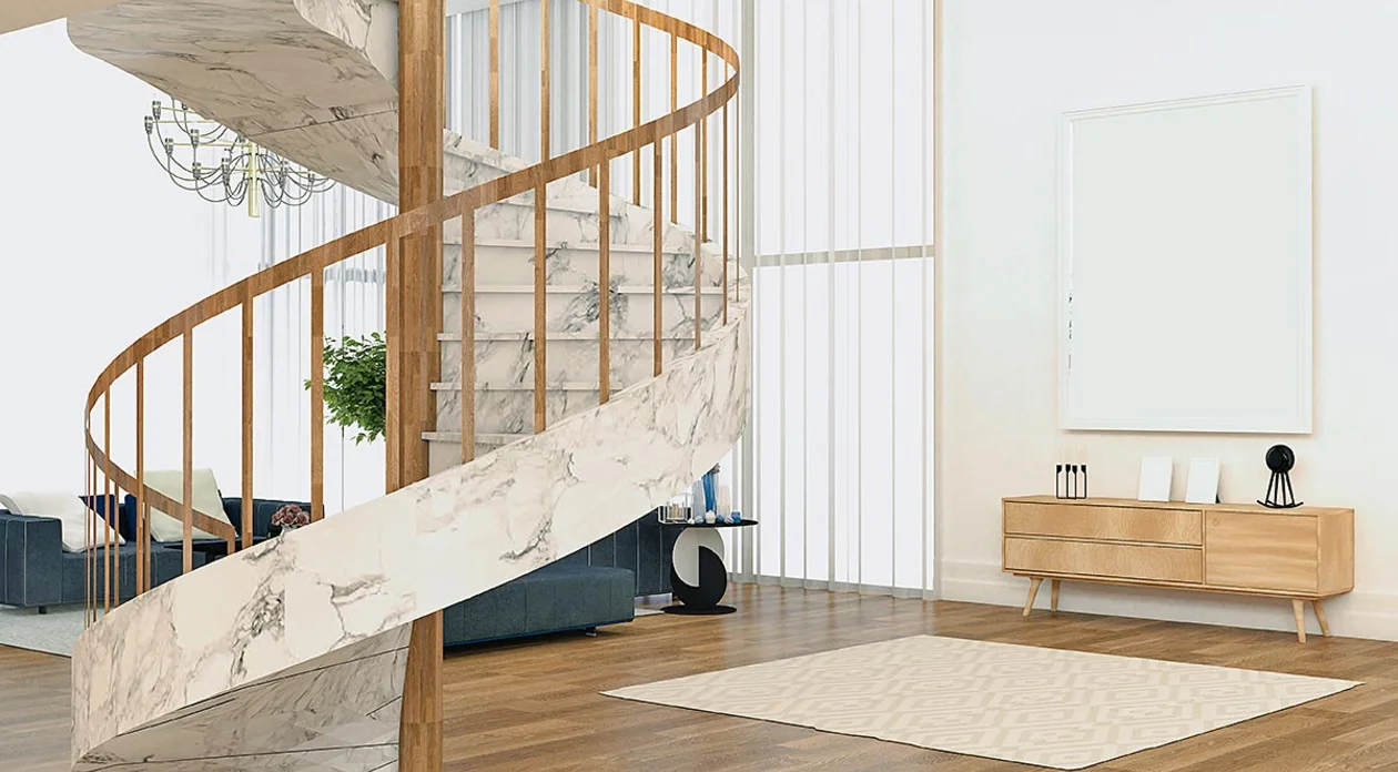 Spiral- oder Spindeltreppen