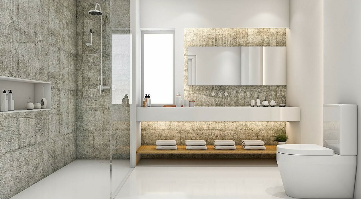 Bauarena Badwelt moderne Badezimmer