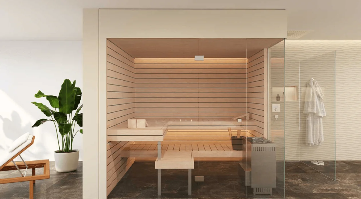 Bauarena Badwelt Sauna