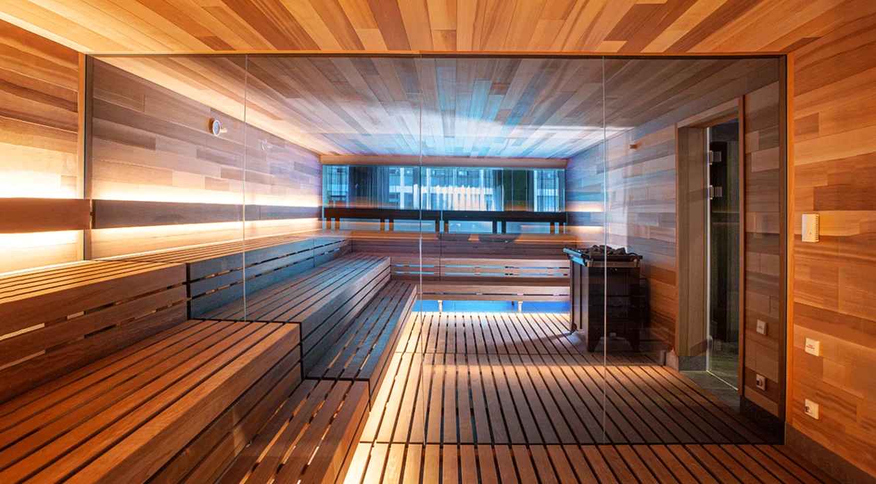 Bauarena Badwelt Sauna