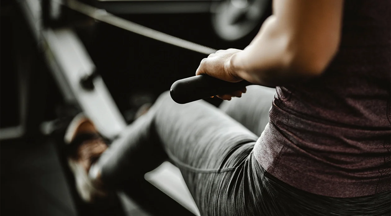Bauarena Fitness- Rudergerät