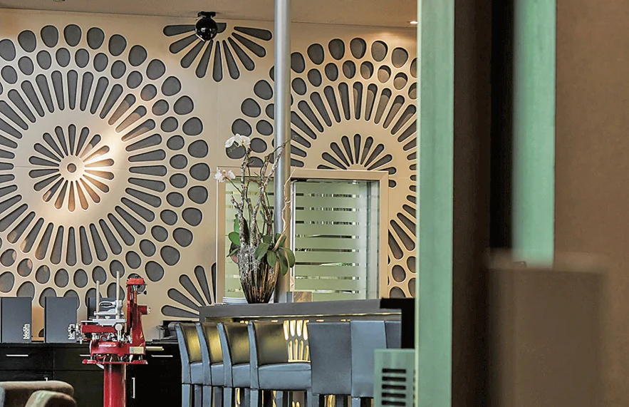 Moderne Wandgestaltung