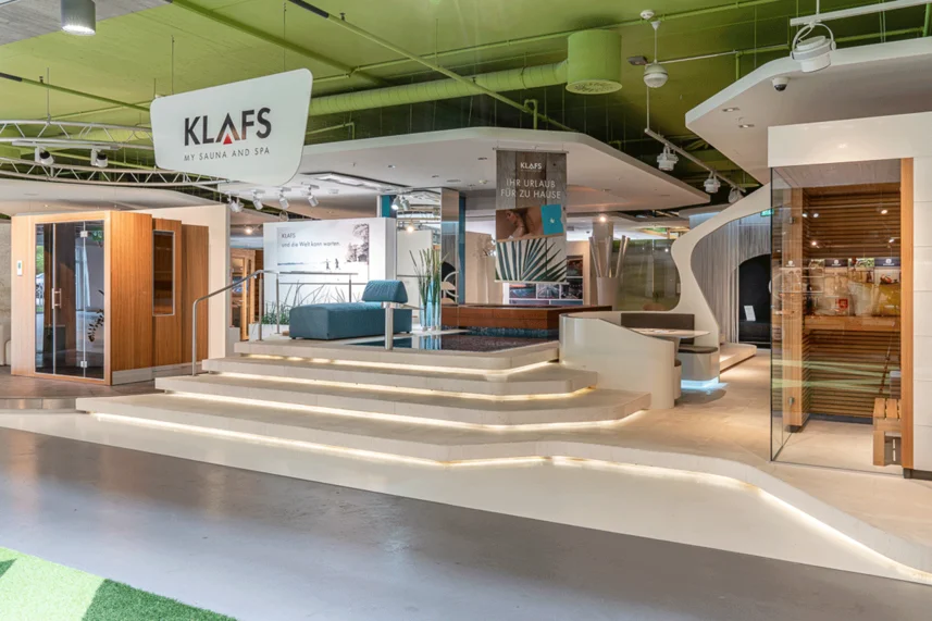 KLAFS AG Ausstellungsraum