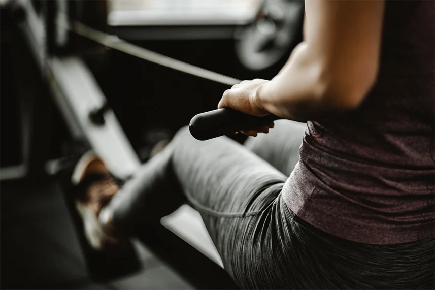 Bauarena Fitness- Rudergerät