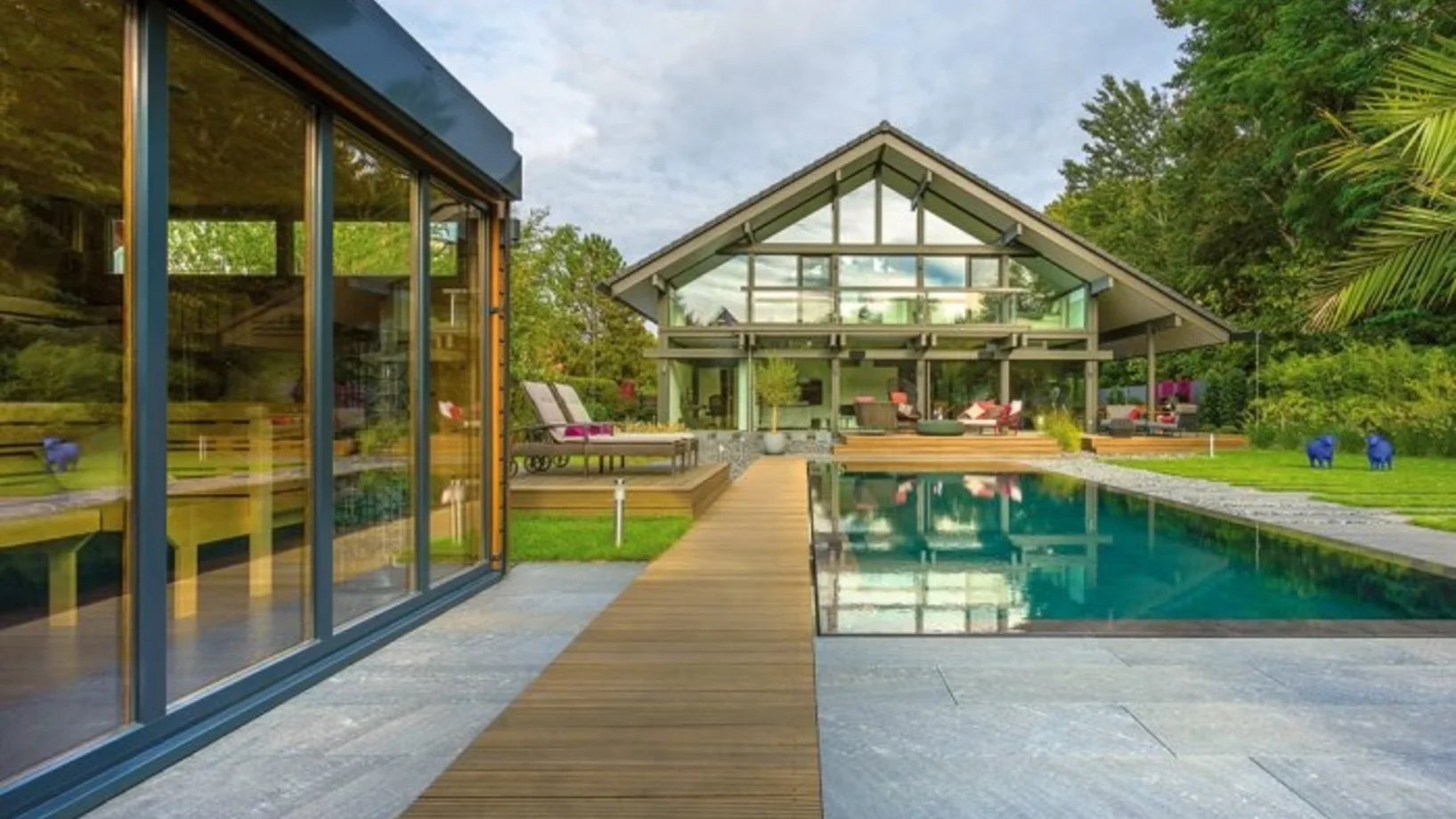 Holzhaus Huf