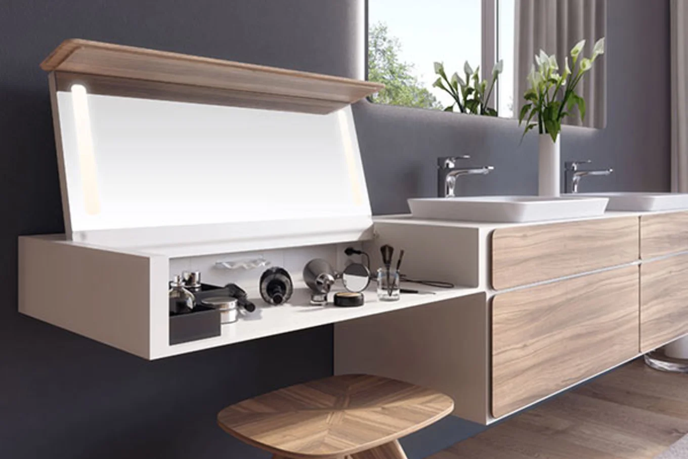 Badezimmerschrank