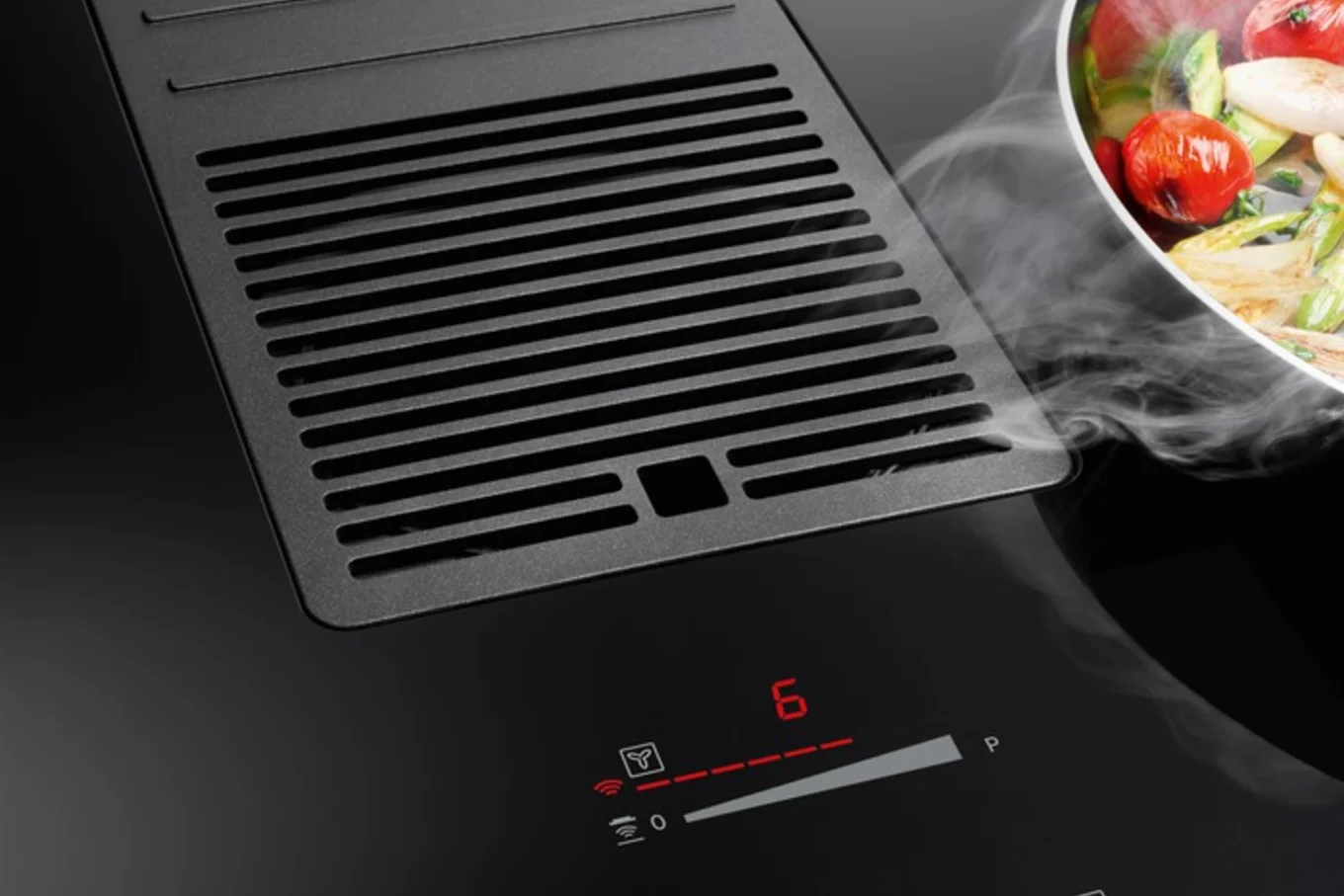 Dampfabzug direkt am Herd Bild: Electrolux