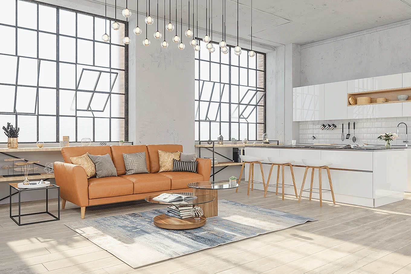 Bauarena Wohnwelt: Modernes Wohnzimmer