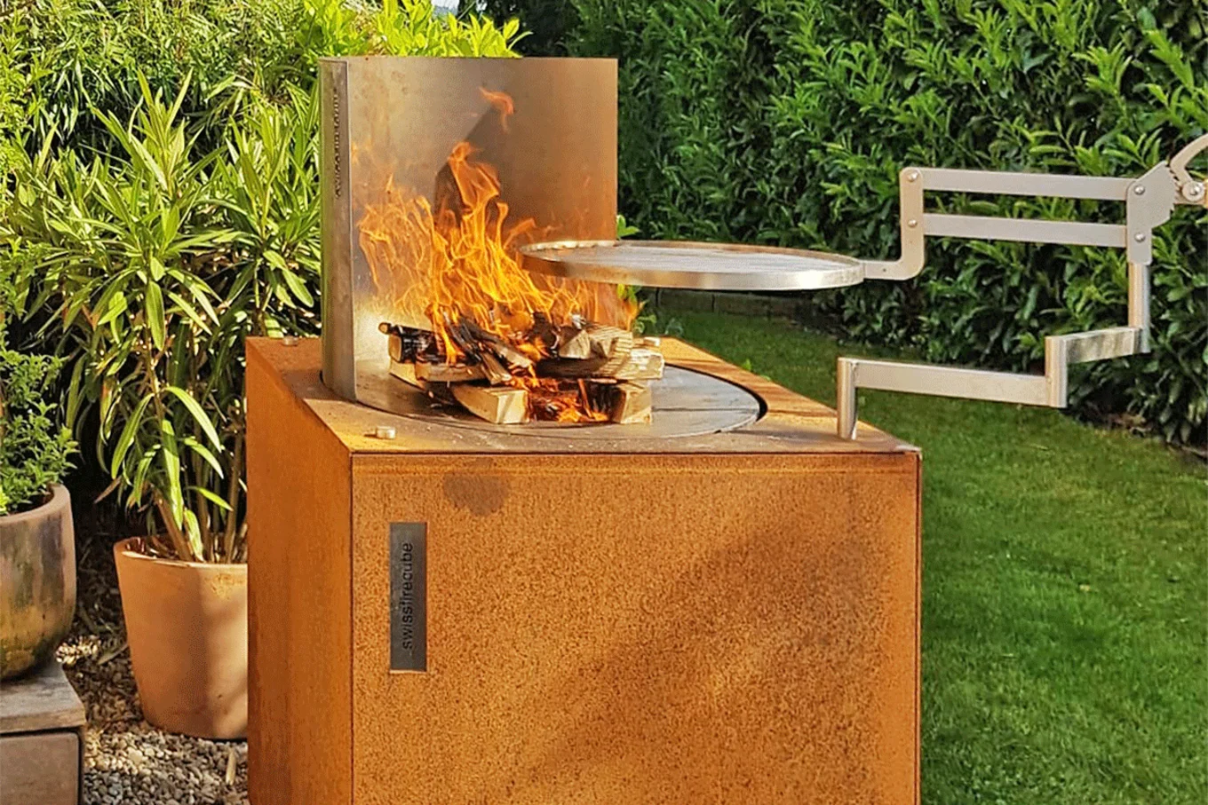 Feuerschalen-Grill, Foto: Bula