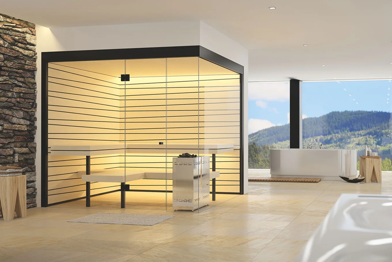 Küng Wellness AG: Sauna Vista