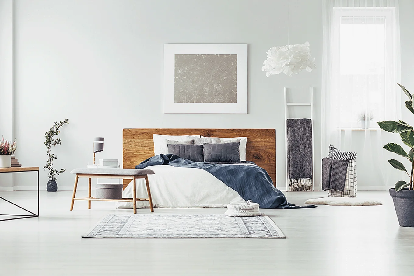 Bauarena Wohnwelt: Schlafzimmer mit moderner Dekoration