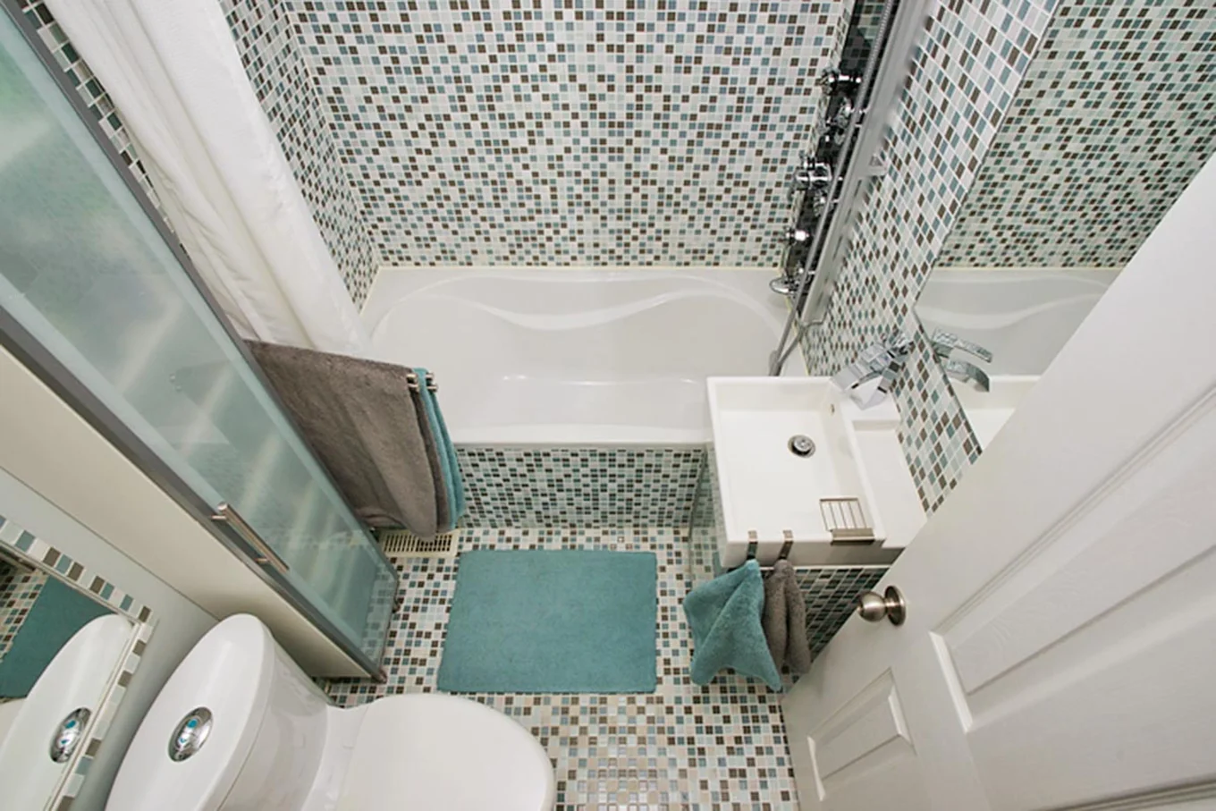 Kleine Badezimmer