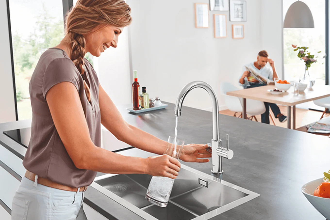 GROHE: Sprudelwasserarmatur