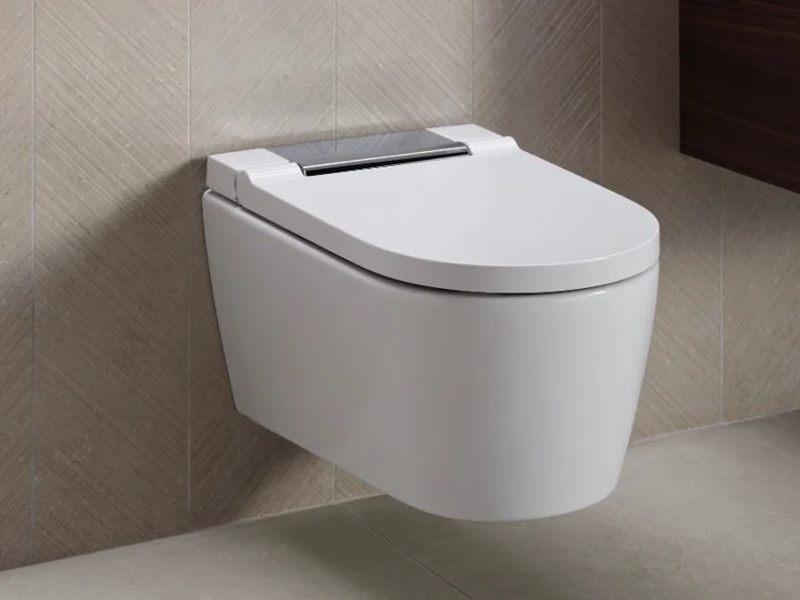 Moderne Toilette